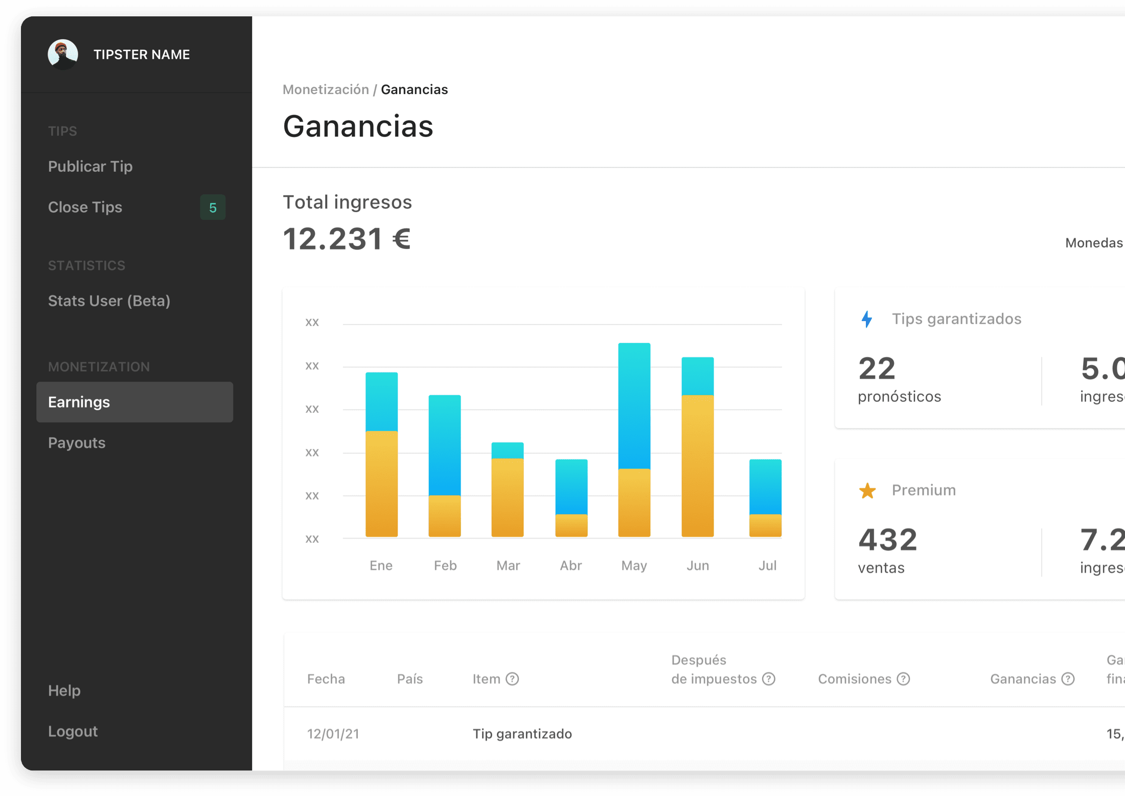 Tipster Chat. Sigue nuestros pronósticos. Apuesta como un profesional.